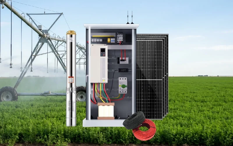 Solar Pump + Centre-Pivot Irrigation